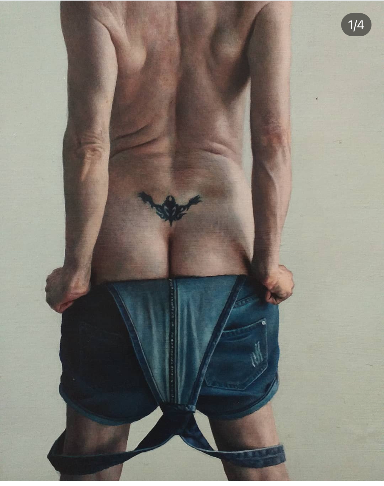 Obra del pintor Eloy Morales en Madrid, galería en librería