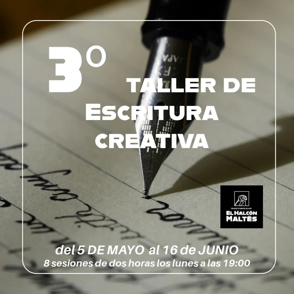 Abierto el tercer taller de escritura en Madrid para mayo 2025